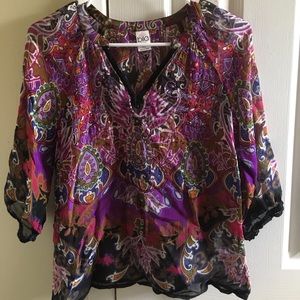 Bila Petite Small shirt EUC